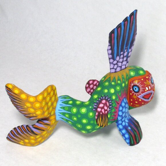 Lot of Mexican Folk Art Alebrijes, Huichol Beaded and Tonola New and Vintage. Pl - Picture 15 of 15